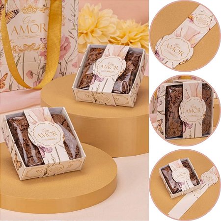 25 CAIXA P/ BROWNIE 6X6 DOLCE VITA 5863 ( MÃES JANGO 2026 )