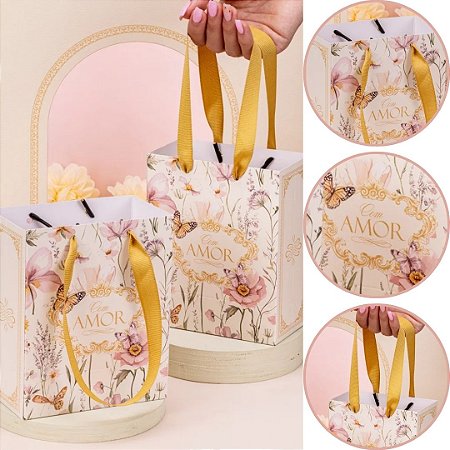 10 SACOLA MINI 16X7X13cm 5856 DOLCE VITA ( MÃES JANGO 2026 )