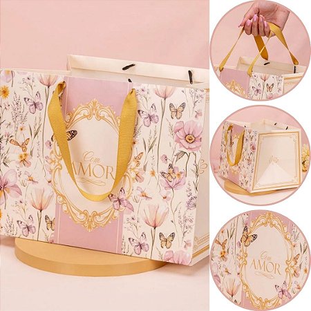 10 SACOLA GRANDE 21X21X27,8cm 5852 DOLCE VITA ( MÃES JANGO 2026 )