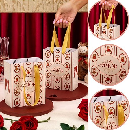 10 SACOLA MINI 16x7x13cm 5857 DOLCE AMORE ( NAMORADOS JANGO 2026 )