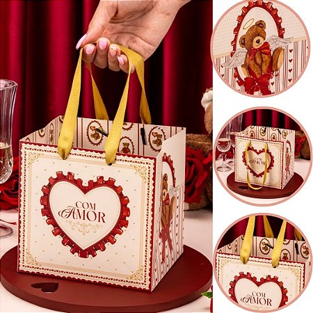 10 SACOLA PEQUENA 15,5X13,5X16cm 5854 DOLCE AMORE ( NAMORADOS JANGO 2026 )