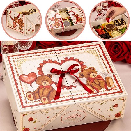 5 CAIXA FONDUE 8X19X25,5cm 5948 DOLCE AMORE ( NAMORADOS JANGO 2026 ) 5880