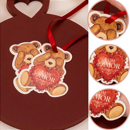 20 TAGS URSINHO 5927 DOLCE AMORE ( NAMORADOS JANGO 2026 )