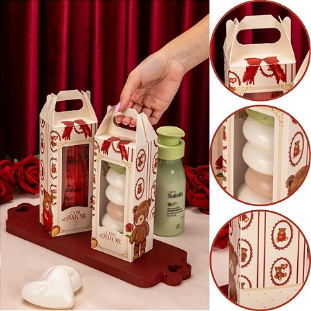 10 CAIXA PARA PRESENTE DOLCE AMORE 5907 ( NAMORADOS JANGO 2026 )