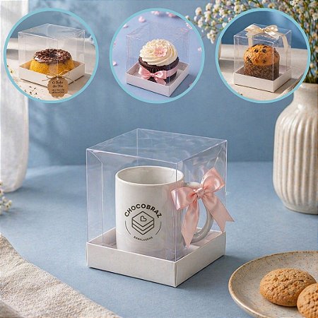 10 CAIXA MULTIUSO 11x11x11 BRANCA 6391 - IDEIA