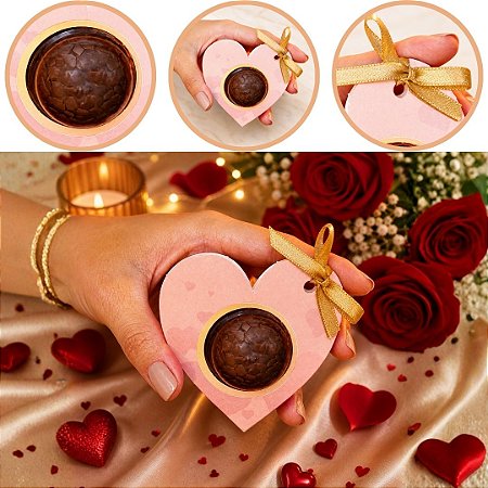 12 CARTAO C/ BLISTER CORACAO (01 DOCE) SWEET LOVE 9x5x9 4906 ( DIA DOS NAMORADOS IDEIA ) OUTLET