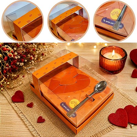 05 CAIXA CORAÇÃO 500 G COM CINTA SIMPLESMENTE AMOR 2542 ( DIA DOS NAMORADOS IDEIA ) OUTLET