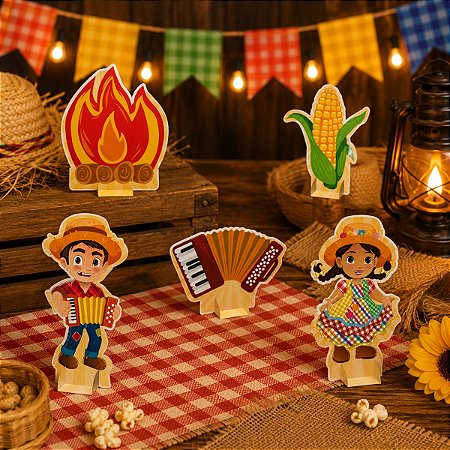 5 DECORAÇÕES DE MESA NOSSO ARRAIA 6026 IDEIA ( FESTA JUNINA 2026 )
