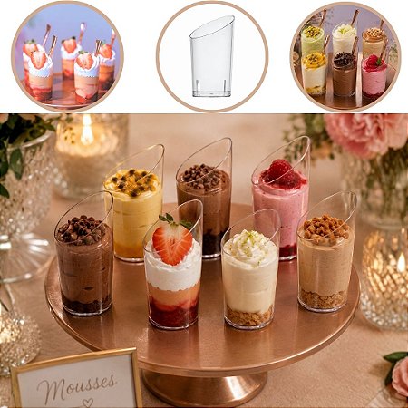 10 COPO PIC-061 VERRINE PARA DOCES ACRILICO 60ML (PLASTILANIA)