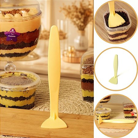 ESPATULA NIVELADORA PARA BOLO DE COLHER (BLUESTAR)
