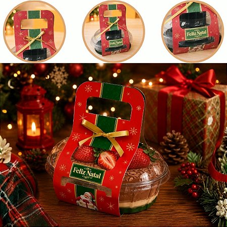 10 CINTA P/ COLOMBA 1000ML G34 P COM FITA FELIZ NATAL 6305 ( NATAL IDEIA 2026 )