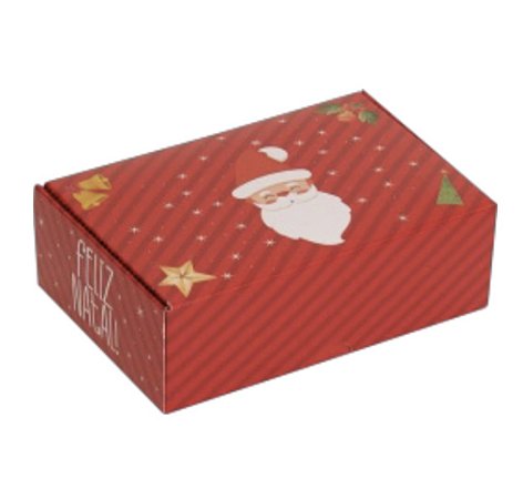10 Caixa Practice (6 Doces) 4439 Natal Feliz NOEL ( IDEIA NATAL OUTLET )
