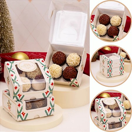 10 CAIXA COM VISOR PARA 4 DOCES UNIÃO 6066 (JANGO NATAL 2026)