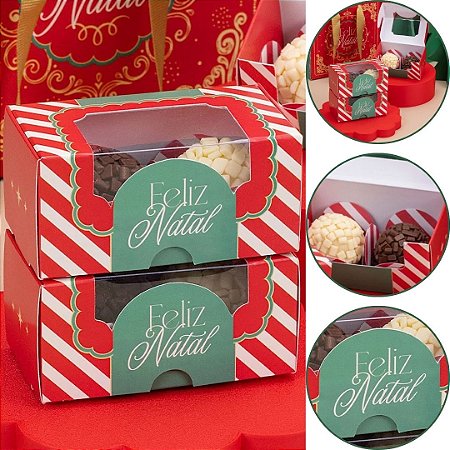 10 CAIXA COM VISOR PARA 2 DOCES GRATIDÃO 6057 (JANGO NATAL 2026)