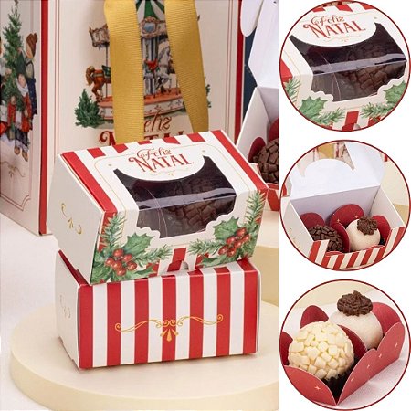 10 CAIXA COM VISOR PARA 2 DOCES MEMÓRIAS 6058 (JANGO NATAL 2026)