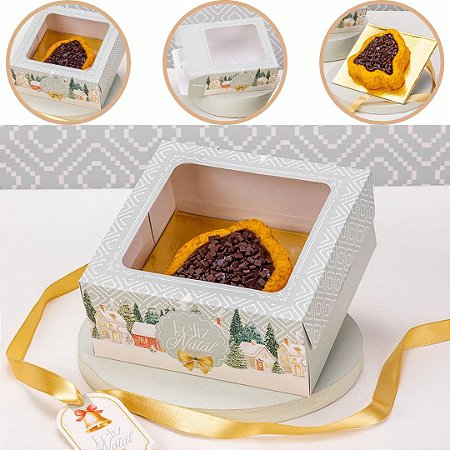 10 CAIXA PARA MINI BOLO ACREDITAR 6366 (JANGO NATAL 2026)