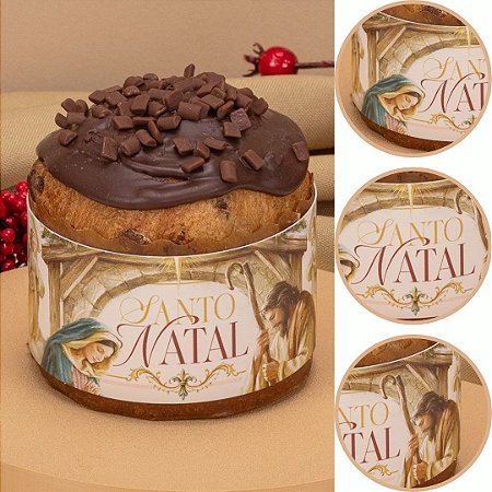 20 CINTA P/ MINI PANETONE 100G VERDADEIRO NATAL 6358 (JANGO NATAL 2026)