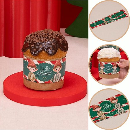 20 CINTA PARA MINI PANETONE GRATIDÃO 6007 (JANGO NATAL 2026)