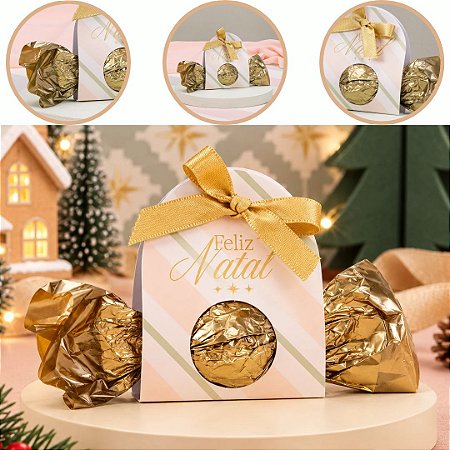 20 CINTA PARA TRUFA CUIDADO FELIZ NATAL 6433 (JANGO NATAL 2026)