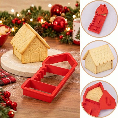 CORTADOR BISCOITO JANGO CASINHA 6187 (JANGO NATAL 2026)