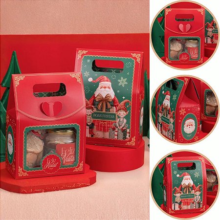 10 SACOLA BOCA DE PALHAÇO COM VISOR MÉDIA GRATIDÃO 6111 (JANGO NATAL 2026)
