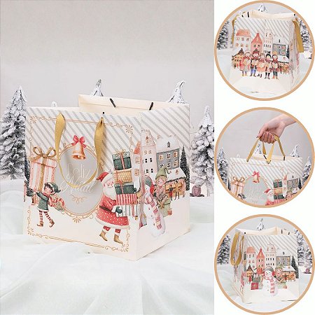 10 SACOLA GRANDE 27X23X26CM ACREDITAR 5974 (JANGO NATAL 2026)