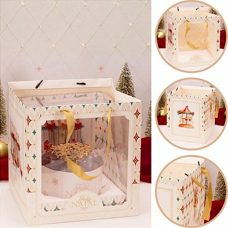 10 SACOLA MÉDIA COM VISOR 23X20X22 UNIÃO 6233 (JANGO NATAL 2026)