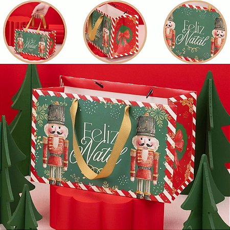 10 SACOLA RETANGULAR 16,5X13X26 GRATIDÃO 5989 (JANGO NATAL 2026)