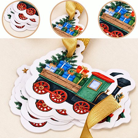 20 TAGS TRENZINHO MEMÓRIAS 6516 (JANGO NATAL 2026)
