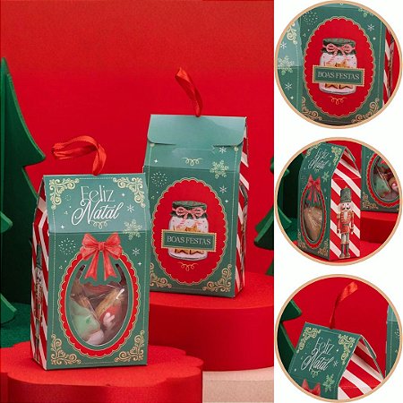 10 CAIXA COM VISOR LEMBRANCINHA PEQUENA GRATIDÃO 6348 (JANGO NATAL 2026)