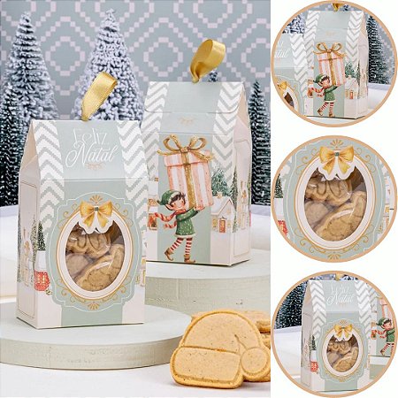 10 CAIXA COM VISOR LEMBRANCINHA PEQUENA ACREDITAR 6346 (JANGO NATAL 2026)