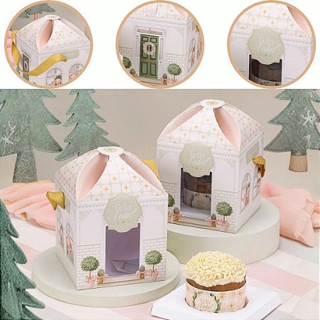 5 CAIXA COROA PARA MINI PANETONE CUIDADO 6322 (JANGO NATAL 2026)
