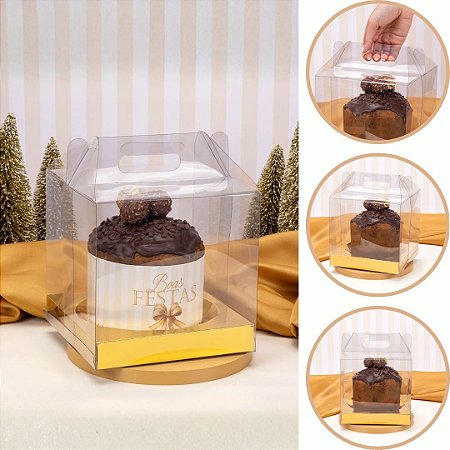 5 CAIXA DE ACETATO PARA PANETONE ILUMINAR 6226 (JANGO NATAL 2026)