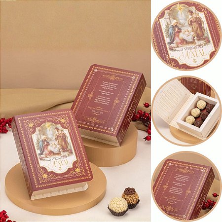 5 CAIXA LIVRO PARA 6 DOCES VERDADEIRO NATAL 6274 (JANGO NATAL 2026)