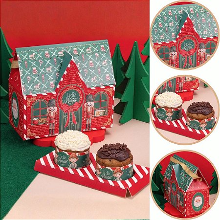 5 CASINHA COM ALÇAS PARA 2 MINI PANETONES GRATIDÃO 6099 (JANGO NATAL 2026)