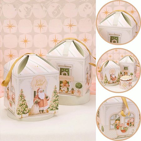5 CAIXA COROA PARA PANETONE DE 500g CUIDADO 6402 (JANGO NATAL 2026)