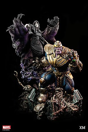 XM Studios Thanos with Lady Death