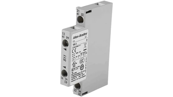 Bloco De Contato Auxiliar (1NC+1NA) - 10A - Allen Bradley - 100-S