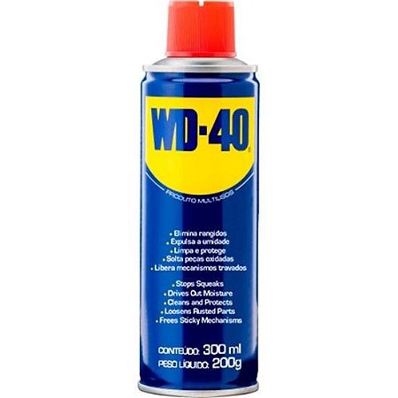 Lubrificante e Desengripante Aerosol 300ml Spray WD40