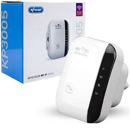 repetidor wifi sem fio wireless wlan 2.4ghz knup kp 3005 JJIMPORTS