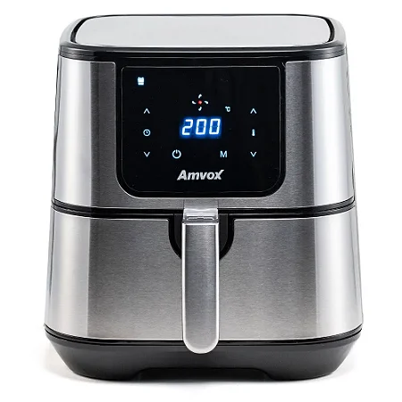 Fritadeira Air Fryer Amvox Painel Digital 1700W 7 Litros ARF1255