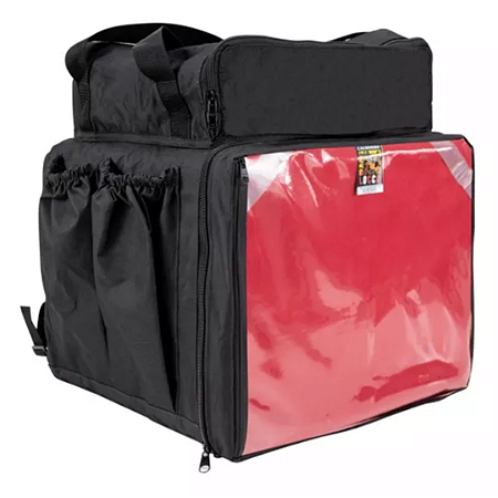 Mochila de Entregador Metalizado (45L) Cachorro Locco