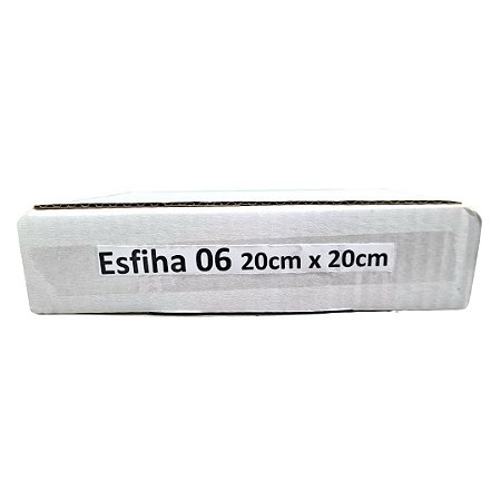 Caixa de Esfiha N06 20X20 Articulada