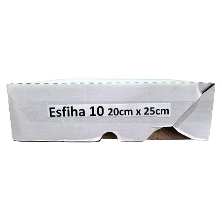 Caixa de Esfiha N10 20X25