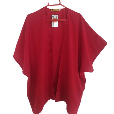 Kimono básico vermelho