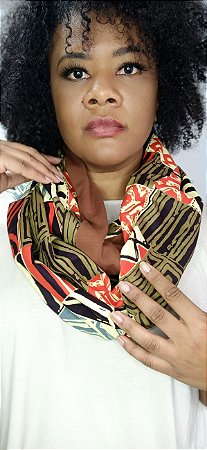 Gola Marrom Afro