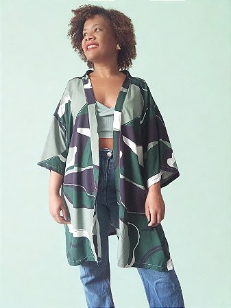 Kimono Oversized Onda da Mata