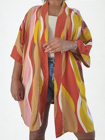 Kimono Oversized Onda de Calor