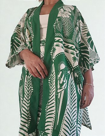 Kimono Oversized Noite das Araras