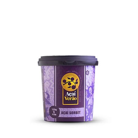 AÇAÍ VERÃO - ORIGINAL - POTE 1 Litro